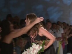 MBFW Miami Swim 2010 Collection - Vitamin A - Runway Stock Footage