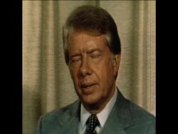 SYND 26 10 76  TELEVISION  INTERVIEW  WITH JIMMY CARTER News Clip