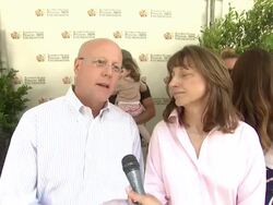 INTERVIEW: Chip Lyons and Susan DeLaurentis at 23rd Annual 'A Time For Heroes' Celebrity Picnic Benefiting The Elizabeth Glaser Pediatric AIDS Foundation  Stock Footage