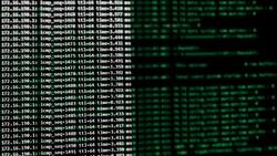 Network data speed connection. Stock Footage