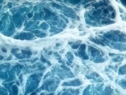 Elegant liquid running water Stock Footage