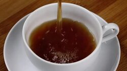 Pouring Coffee Slow Motion Stock Footage