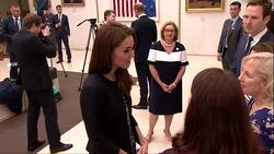 Prince William and Duchess of Cambridge Pay Tribute to Orlando Nightclub Victims at US Embassy in London News Clip