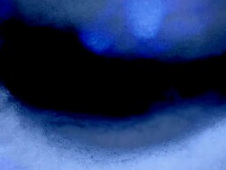 SNOW TUNNEL BACKGROUND : blue cold (LOOP) Stock Footage