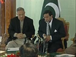 Caretaker PM, Interior minister, comment on election News Clip