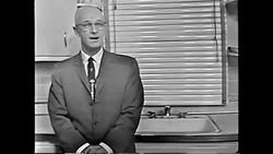 1959 Drought Compared to Thermonuclear War: Johns Hopkins Science Review Stock Footage