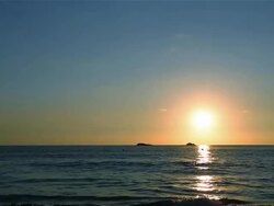 Cold Sunrise Stock Footage