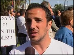 Protest as President tours to gain support for ties with Turkey Instructional Video