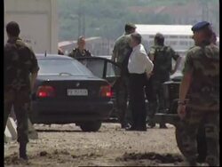 MACEDONIA: NATO/YUGOSLAV KOSOVO PEACE TALKS LATEST (2) News Clip