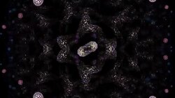 bacteria background render Stock Footage