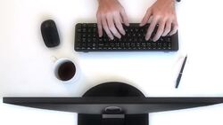 Online Ordering Pizza Stock Footage