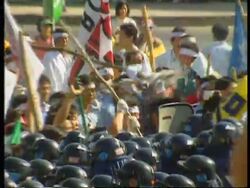 South Korea - Students Protest News Clip