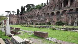 Italy, Rome, Roman Forum - Basilica of Maxentius Instructional Video