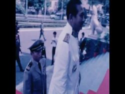 SYND 20-4-71 ARCHIVE / FILE FOOTAGE OF CAMBODIA'S PRIME MINISTER, LON NOL News Clip