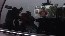 CLEAN : Peru: Fujimori cautiously waiting in her headquarters News Clip