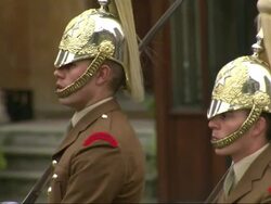 Household Cavalry Royal Wedding Rehearsals News Clip