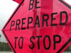 (HD1080i) Be Prepared to Stop Stock Footage