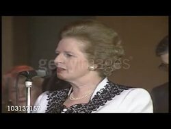 Margaret Thatcher speech to Young Conservatives News Clip