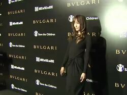 Olivia Wilde at the Bulgari Fundraiser Benefitting Save The Children And Artists For Peace & Justice at Beverly Hills CA. (Footage by WireImage Video/GettyImages) Stock Footage