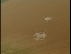 Crop circles in Wiltshire News Clip