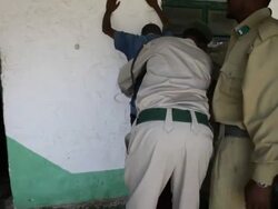 Somaliland prison. Stock Footage
