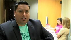 VOICED : Obamacare eyes uninsured Hispanics in second enrollment period News Clip