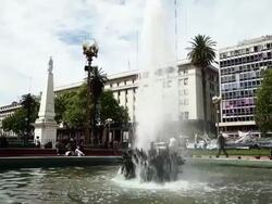 Street Scenes In Buenos Aires Stock Footage