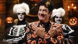 'SNL': How Tom Hanks' Character David S. Pumpkins Was Created | THR News News Clip