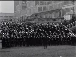 Massed Musicians Say It With Brass News Clip