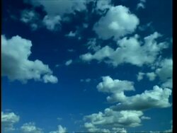 T/L African clouds right to left, Kenya Stock Footage