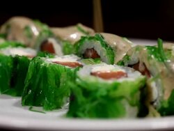 Sauce for sushi Stock Footage