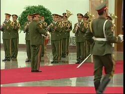 WRAP Sarkozy with Hu ADDS signing of nuclear energy and Airbus deals News Clip