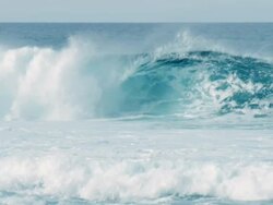 Huge Wave Stock Footage