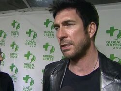 INTERVIEW - Dylan McDermott on what he appreciates about the work Global Green at Global Green USA's 10th Annual Pre-Oscar Party Stock Footage