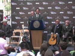 Rock and Roll Hall of Fame Makes A Special Announcement Stock Footage