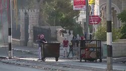 CLEAN : Palestinians/Israel: clashes erupt in Bethlehem News Clip