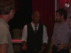 Amaury Nolasco and guests Stock Footage