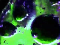 Multicolor oil bubbles up and down Stock Footage