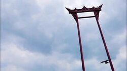 Time lapse landmark of bangkok Stock Footage