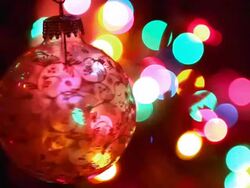 Christmas Decoration Stock Footage
