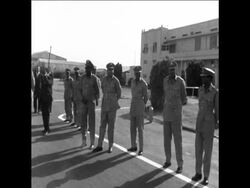 SYND 23 9 67 SOVIET MILITARY AID DELEGATION ARRIVES News Clip