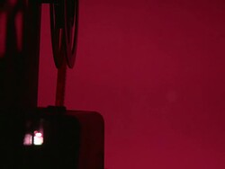 Old fashion cinema Stock Footage