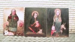 CLEAN : Royal baby wait: spontaneous mini exhibition News Clip