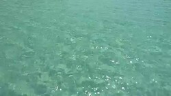 Beautiful clear sea water Stock Footage
