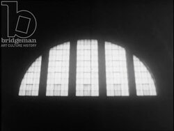 People riding subway (New York?), chatting, reading newspapers. Clip from 1960s Cold War educational film. Stock Footage