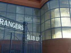 Rangers FC Ibrox Stadium Exteriors News Clip