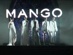 Spanish fashion company Mango celebrates 10 years Stock Footage