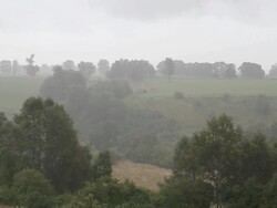 country rain Stock Footage
