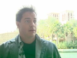 2008 Dubai International Film Festival Inkheart Interviews Stock Footage