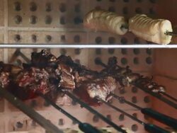 brazilian barbecue Stock Footage